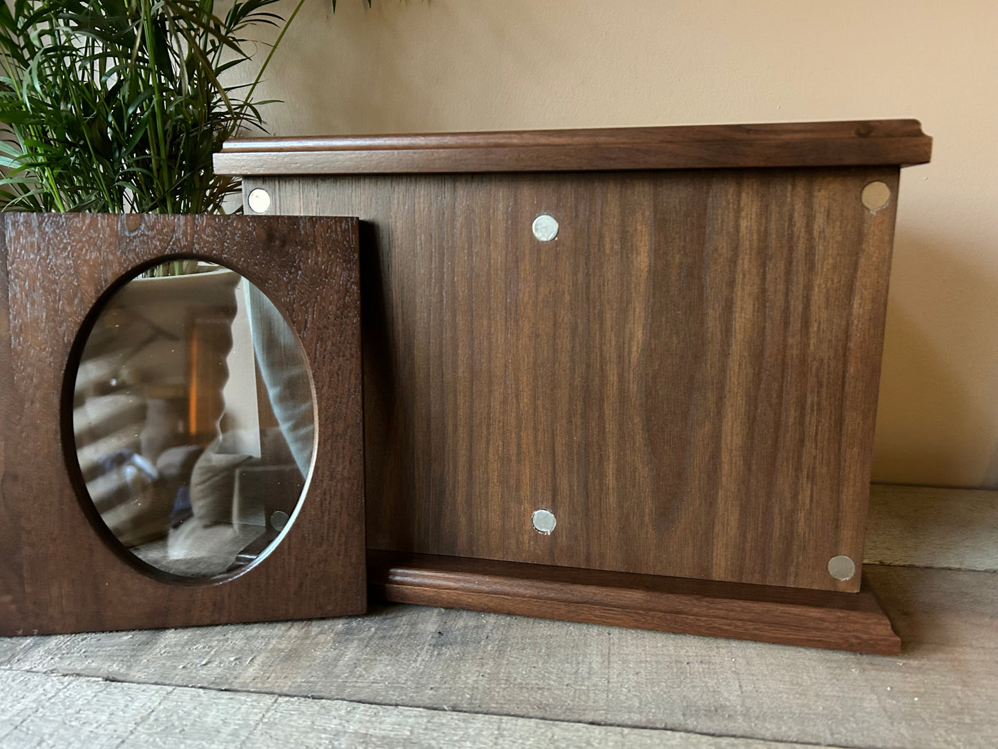 Walnut Companion Picture Frame Urn